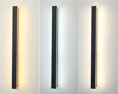 LUMIGARDEN - Aplique de pared exterior LED impermeable IP65 de gran formato para jardín y terraza