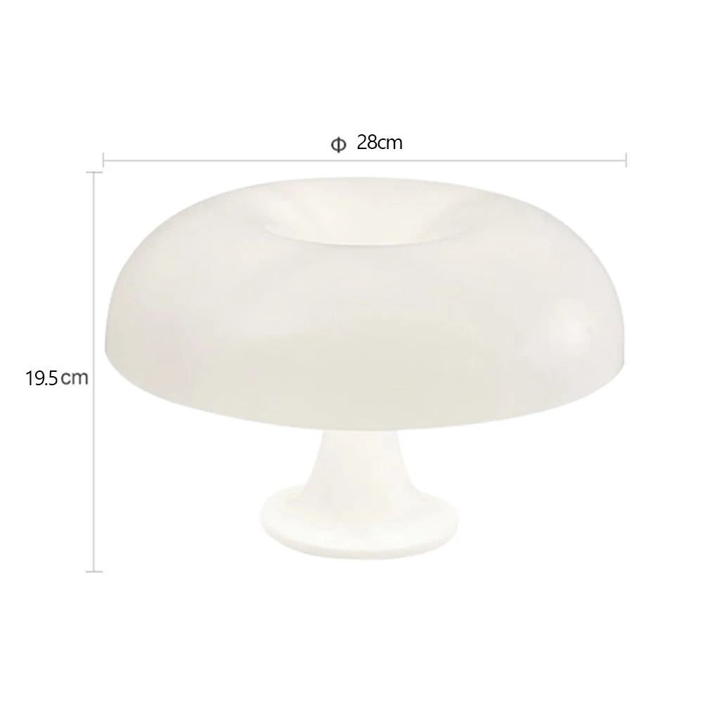 LumiChampignon - Lampe de Table Design Bauhaus Moderne en Champignon - Rynova