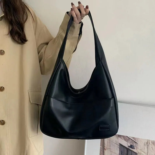 Sac à main grande capacité - Sac d'épaule polyvalent et tendance pour femme, style étudiant et urbain - Rynova