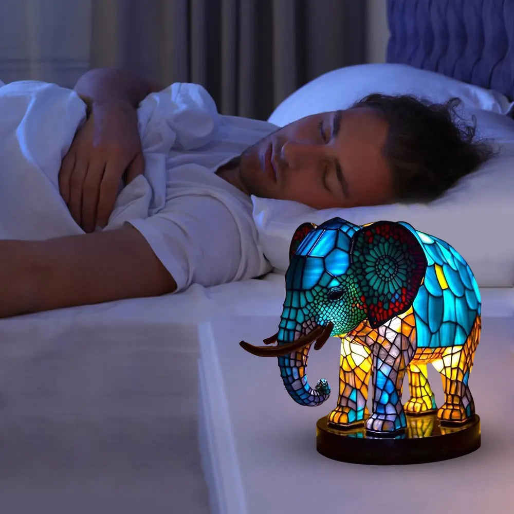 LumiFaune - Lampe 3D en Verre Animal Décoratif - Rynova