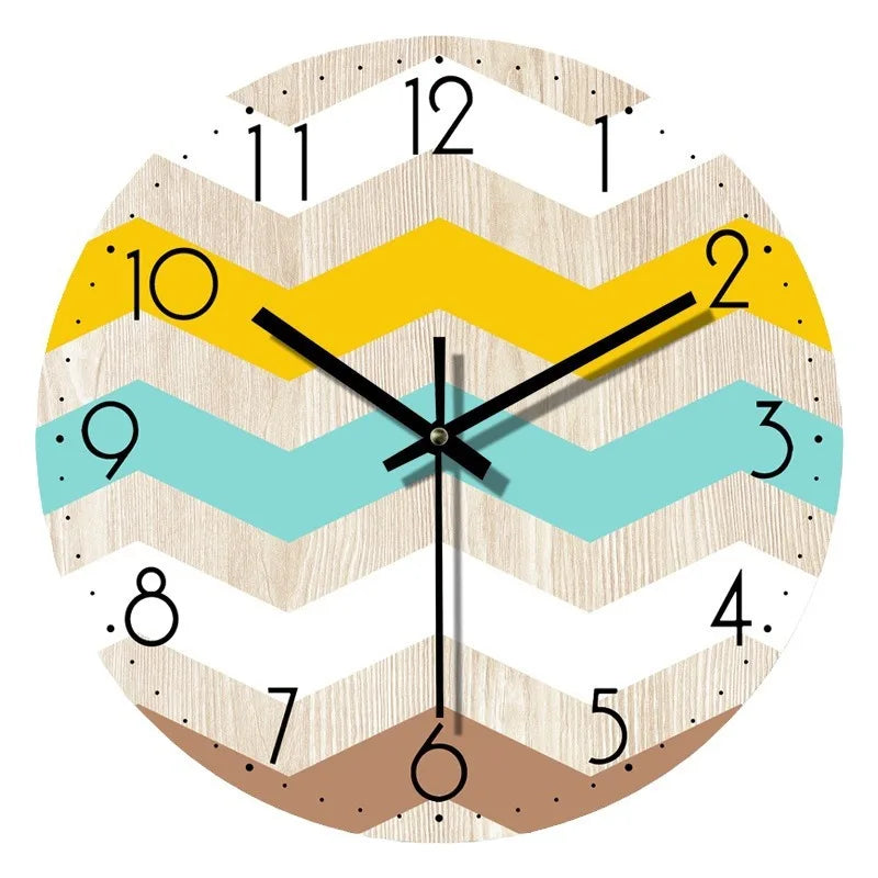 Horloge NaturelDesign – Horloge Murale en Bois Élegant - Rynova