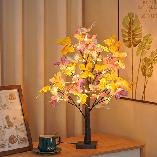 ÉclatBonsai - Lampe LED Arbre Artificiel pour Chambre et Événements - Rynova