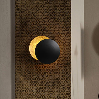 LunaLumi - Applique Murale avec Design Éclipse Solaire - Rynova