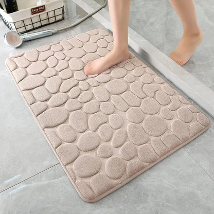 Tapis Mémoire Nuage - Tapis Antidérapant de Salle de Bain en Mousse à Mémoire - Rynova