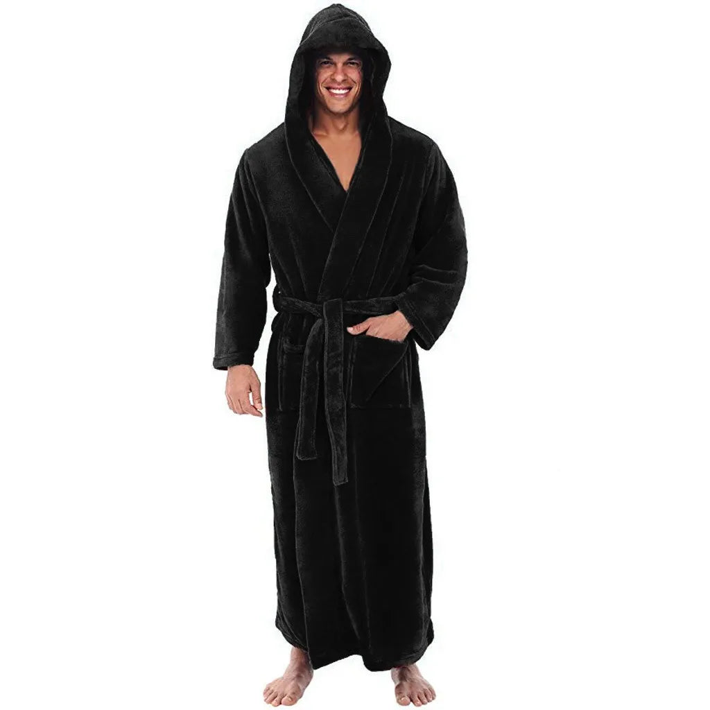 ChaudCocoon – Robe de Chambre Douillette à Capuche pour Homme - Rynova