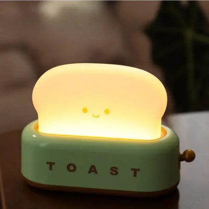 ToastGlow - Lampe de Nuit Rechargeable en Forme de Tranche de Pain - Rynova