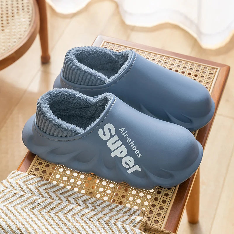 ChaleurCoton - Chaussons en Coton Confortables pour l'Hiver - Rynova