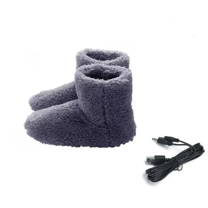 Chaussons CozyHeat - Pantoufles chauffantes ultra-douces - Rynova