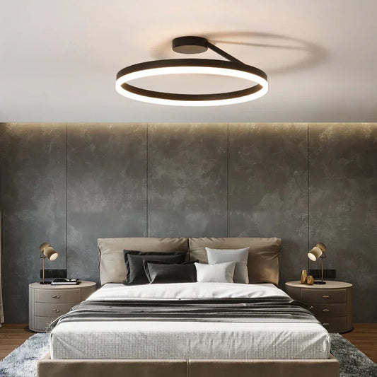 NordLumi – Plafonnier LED Anneau Romantique pour Chambre - Rynova