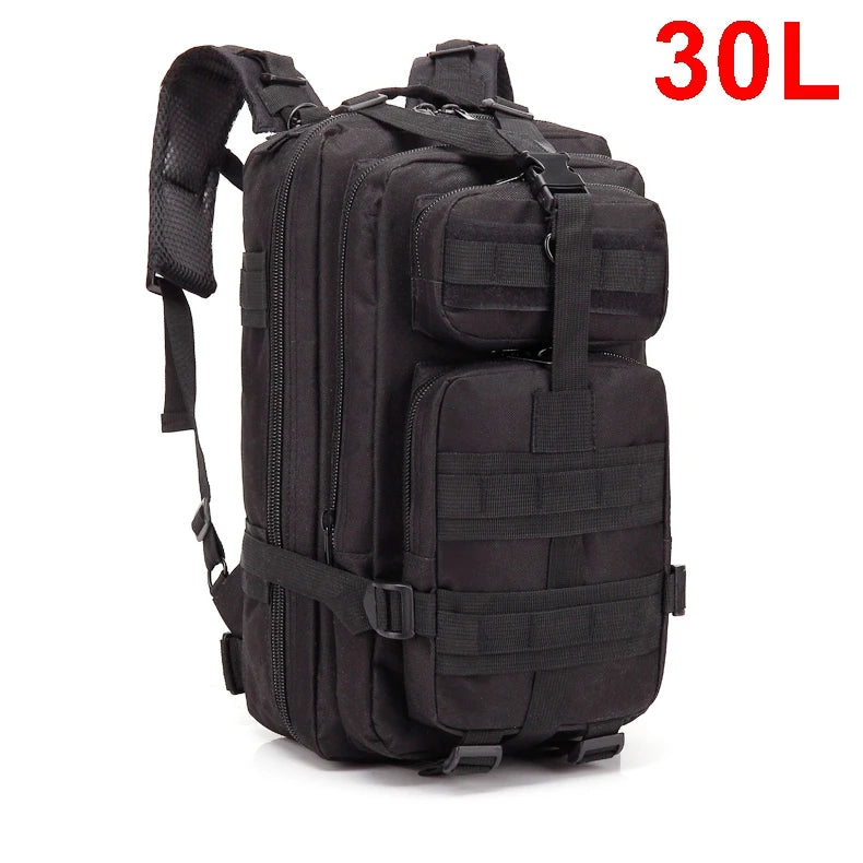 TacticalPro – Sac à Dos Tactique Homme 30L/45L pour Randonnée, Survie et Chasse - Rynova