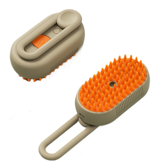 Brosse Électrique Rechargeable pour Animaux - Peigne à Vapeur pour Chats et Chiens | Brosse de Toilettage Nettoyante - Rynova