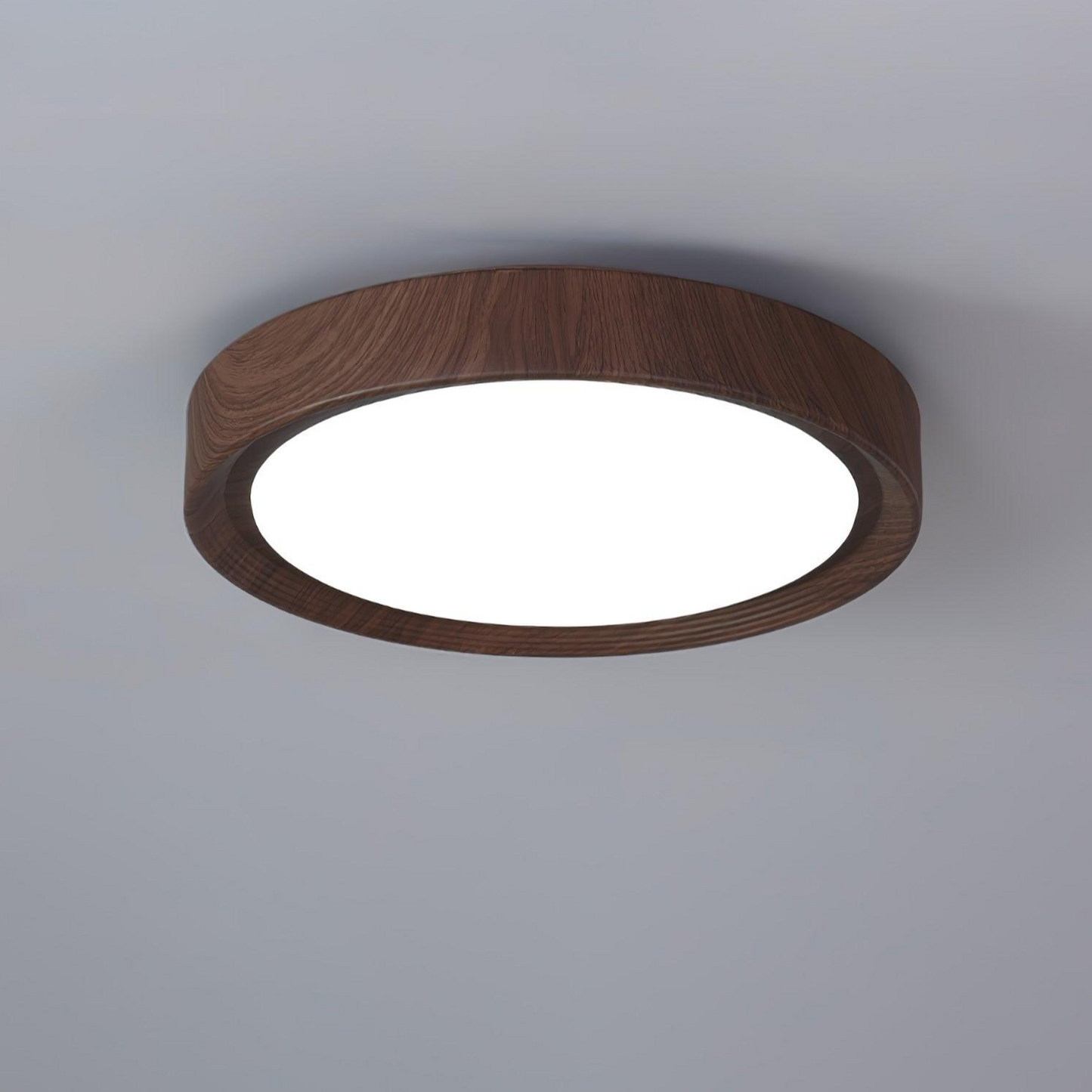 NatureLuxe - Plafondlamp avec Finition en Bois Rynova