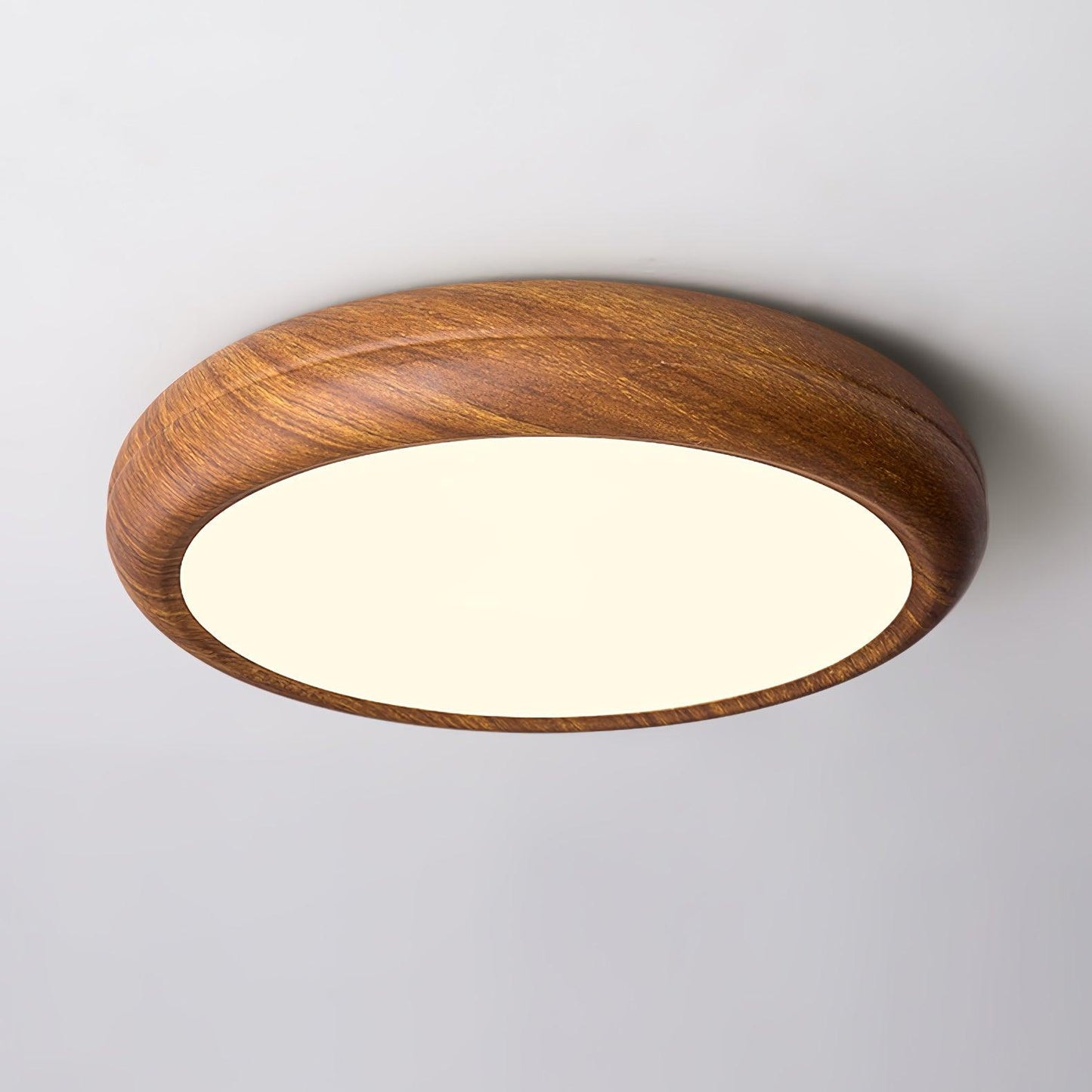 NatureLuxe - Plafondlamp avec Finition en Bois Rynova