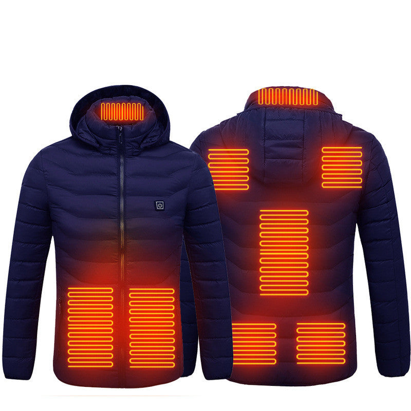 Chaleur Élégante - Veste chauffante USB pour homme, hiver thermique - Rynova