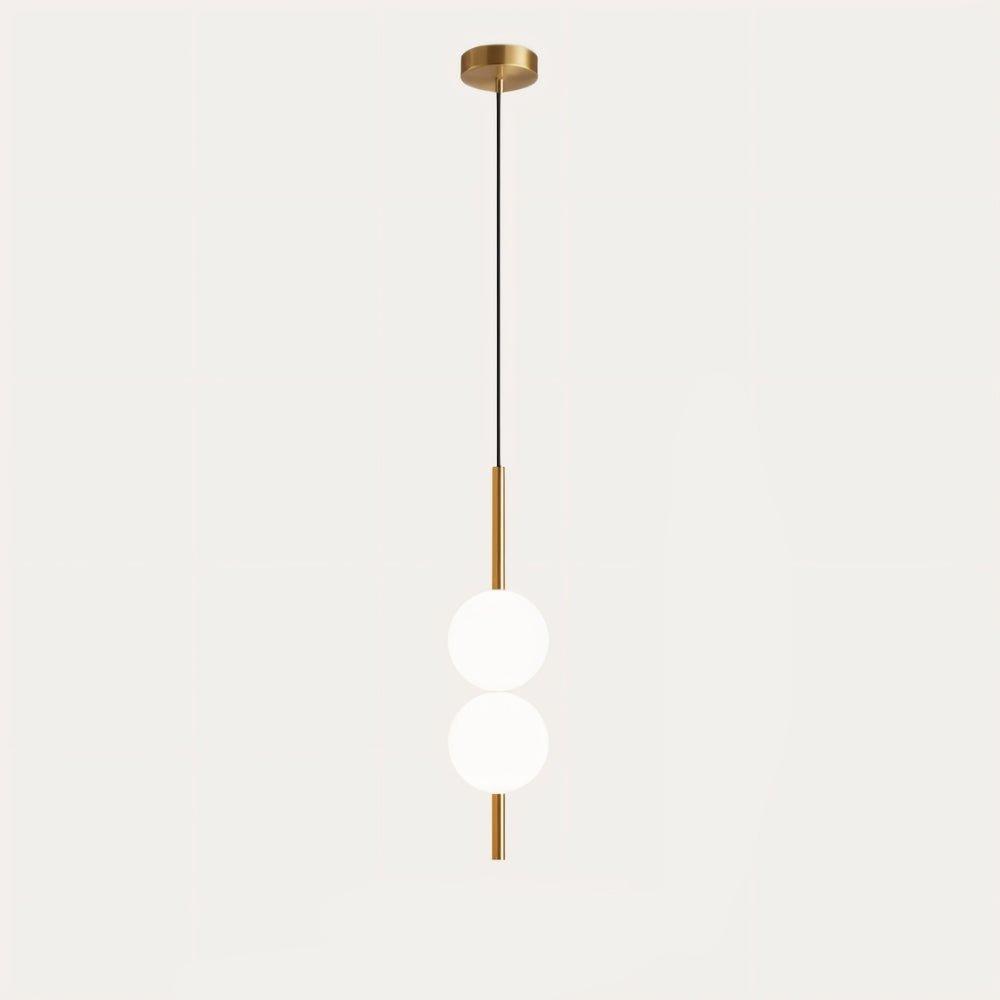 ArtLumi – Lampe Suspendue Sculpturale en Verre et Métal - Rynova