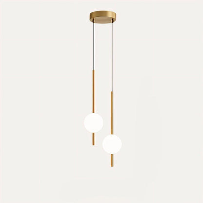 ArtLumi – Lampe Suspendue Sculpturale en Verre et Métal - Rynova