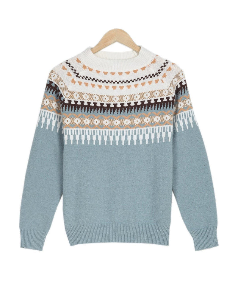 Lunaire - Pull boho chic en laine douce et confortable - Rynova