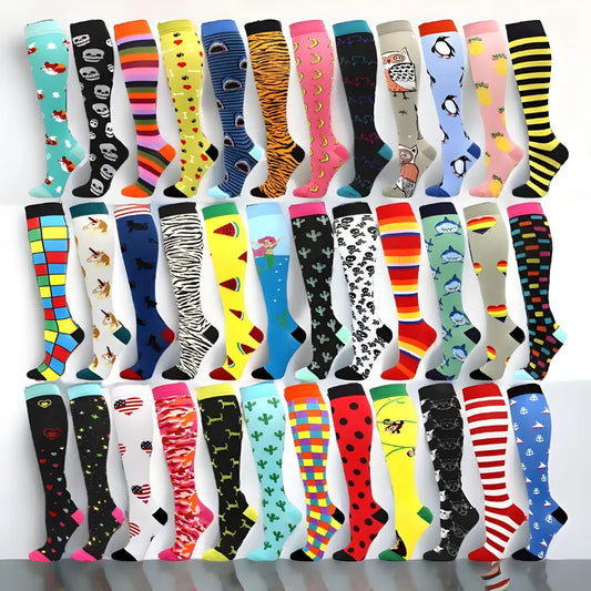 TravelEase - Chaussettes de Voyage Compressives Premium - Rynova