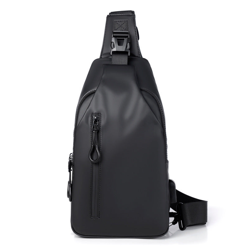 Voyageur - Sac à bandoulière noir pour homme, sac à dos pratique - Rynova