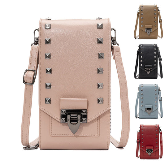 LuxeRivet - Sac à main en cuir PU avec rivets tendance pour femmes - Rynova