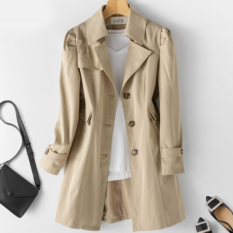 Élégance Chic - Veste beige polyvalente pour un style quotidien - Rynova