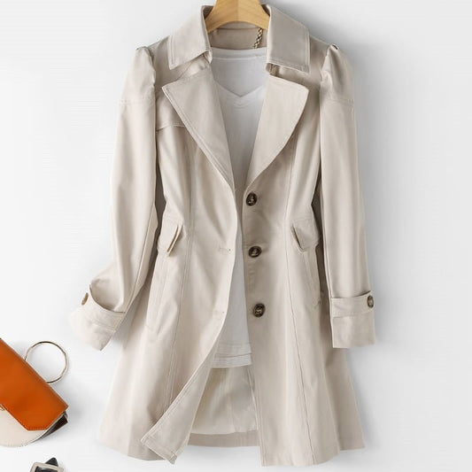 Élégance Chic - Veste beige polyvalente pour un style quotidien - Rynova