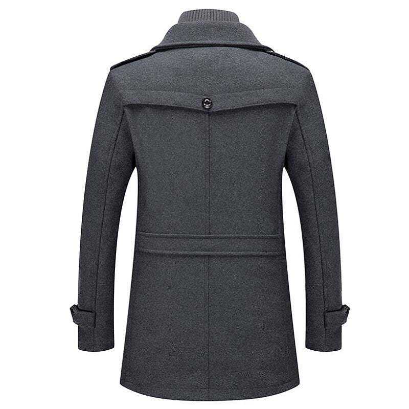 ÉléganceHiver - Manteau en Laine Mélangée Chic - Rynova