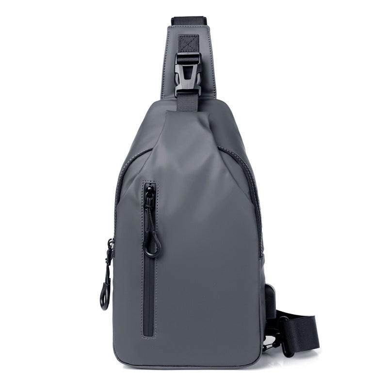 Voyageur - Sac à bandoulière noir pour homme, sac à dos pratique - Rynova