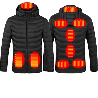 Chaleur Élégante - Veste chauffante USB pour homme, hiver thermique - Rynova