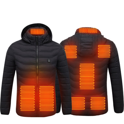 Chaleur Élégante - Veste chauffante USB pour homme, hiver thermique - Rynova