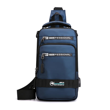 TechBag – Sac Multifonctions Homme en Nylon avec Port USB - Rynova