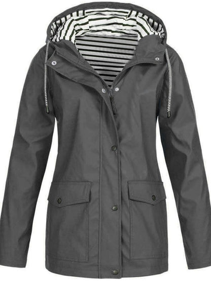 ÉléganceUrbaine - Veste imperméable et coupe-vent pour femme - Rynova