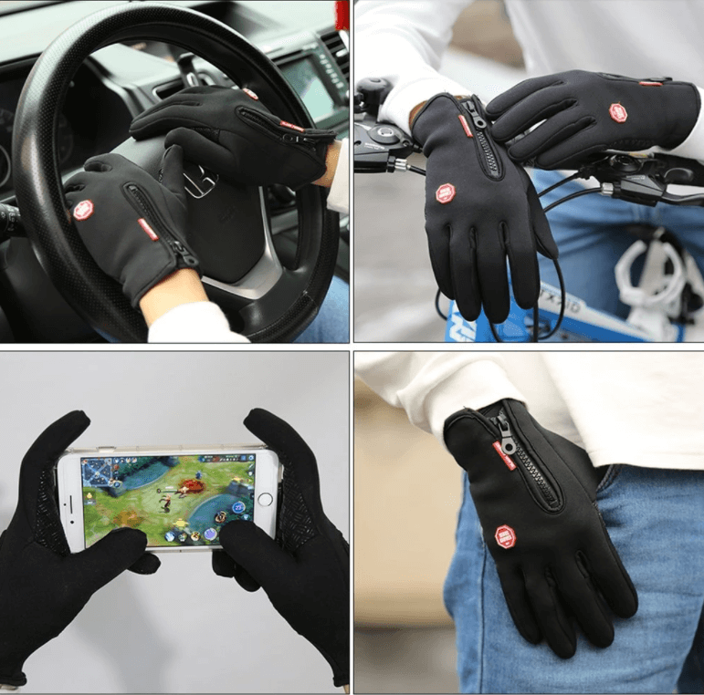 ThermoGrip - Gants Thermiques Imperméables et Coupe-vent - Rynova