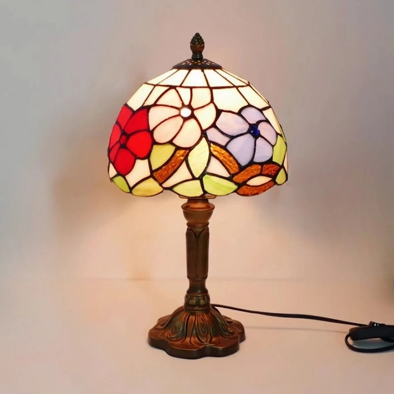 LumièreBaroque - Lampe de Table LED Tiffany Vintage Rétro - Rynova