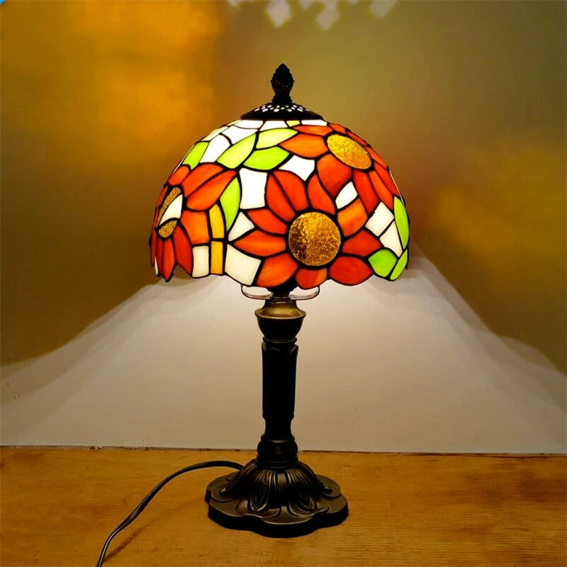 LumièreBaroque - Lampe de Table LED Tiffany Vintage Rétro - Rynova