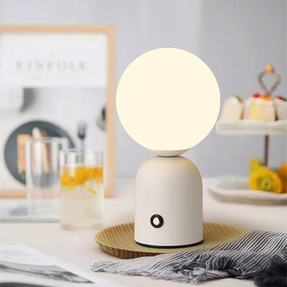 LumiPort - Lampe de Table LED Rechargeable Type-C pour Chambre et Salon - Rynova