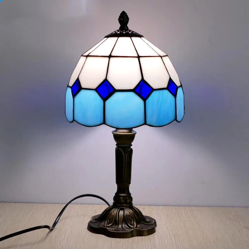 LumièreBaroque - Lampe de Table LED Tiffany Vintage Rétro - Rynova