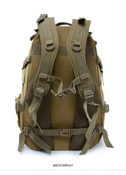 Sac à Dos Tactique Extérieur Militaire - Résistant Aventure - Rynova