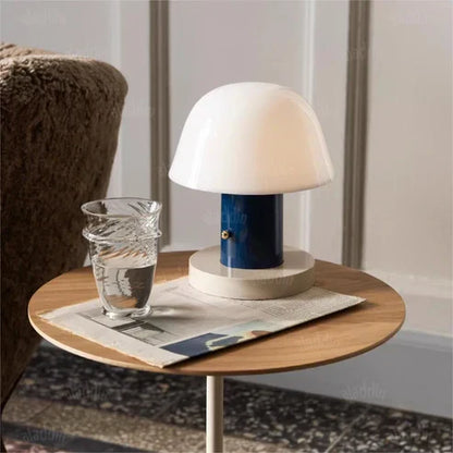 NatureLumière – Lampe de table champignon élégante pour une touche naturelle à votre intérieur - Rynova