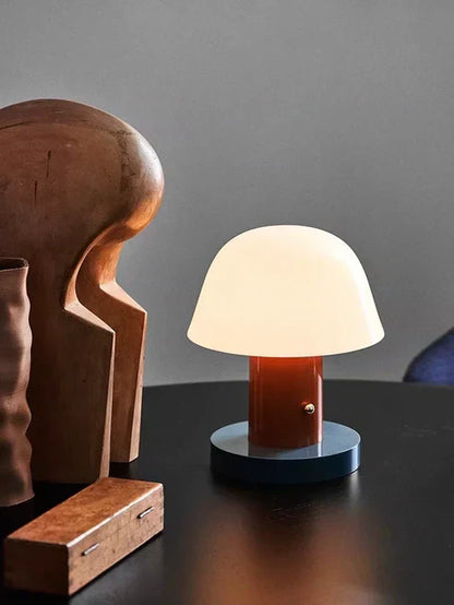 NatureLumière – Lampe de table champignon élégante pour une touche naturelle à votre intérieur - Rynova