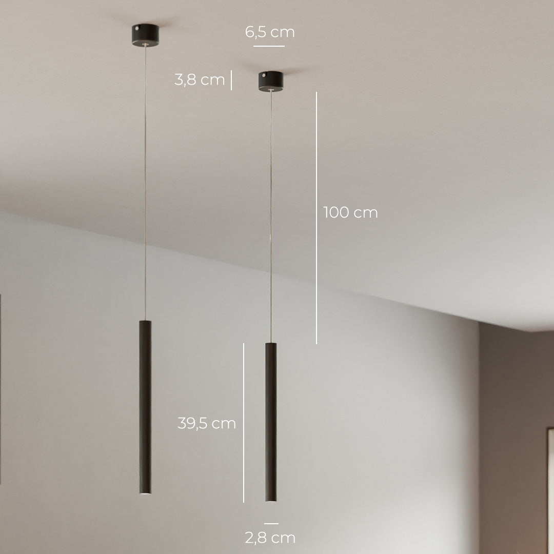 LuminaireÉlégant - Suspension LED Minimaliste au Design Raffiné - Rynova