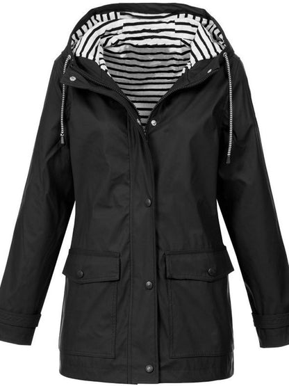 ÉléganceUrbaine - Veste imperméable et coupe-vent pour femme - Rynova