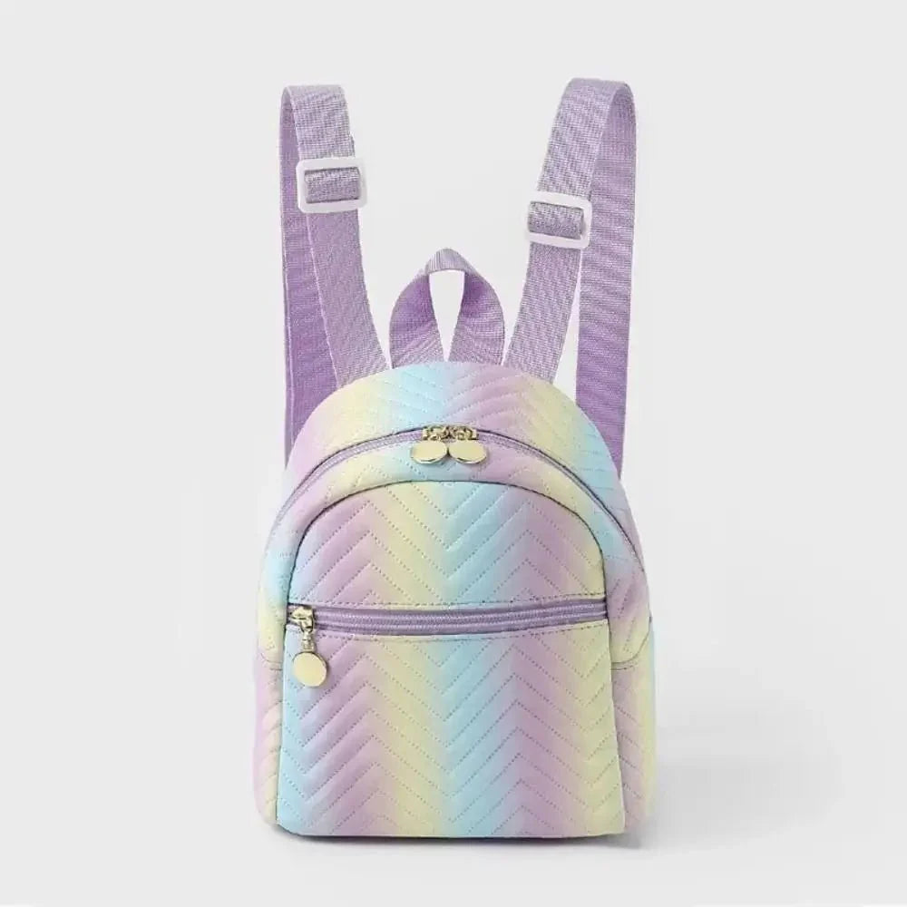 Sac à Dos Mini Rêves Arc-en-Ciel - Sac en Cuir Synthétique - Rynova