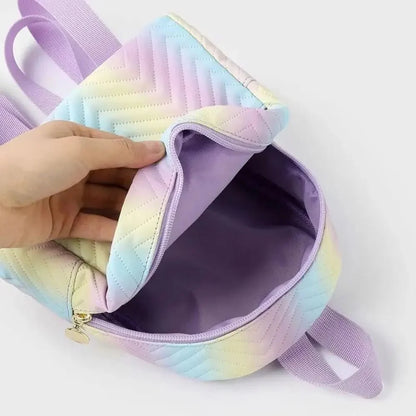 Sac à Dos Mini Rêves Arc-en-Ciel - Sac en Cuir Synthétique - Rynova