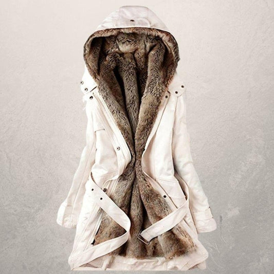 Luxe Mode - Veste beige élégante et confortable pour l'hiver - Rynova