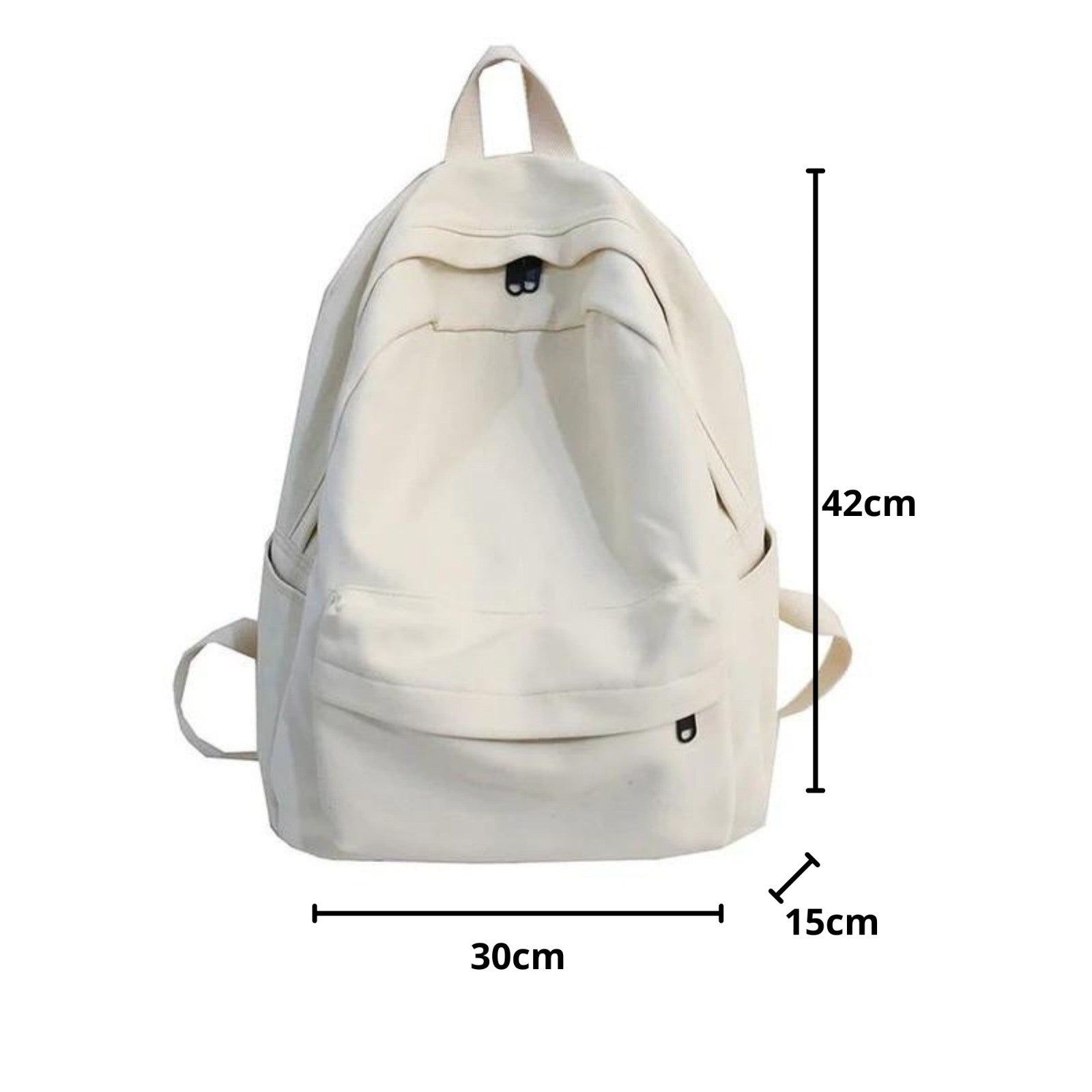 UrbanEco – Sac à Dos Basique en Toile pour École - Rynova