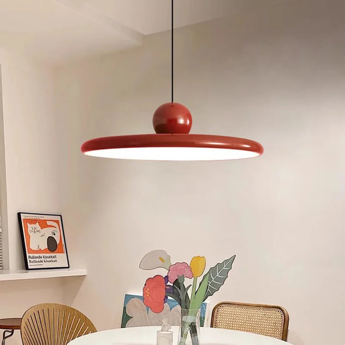 LumaVerre - Suspension en Verre Style Bauhaus avec Éclairage LED - Rynova