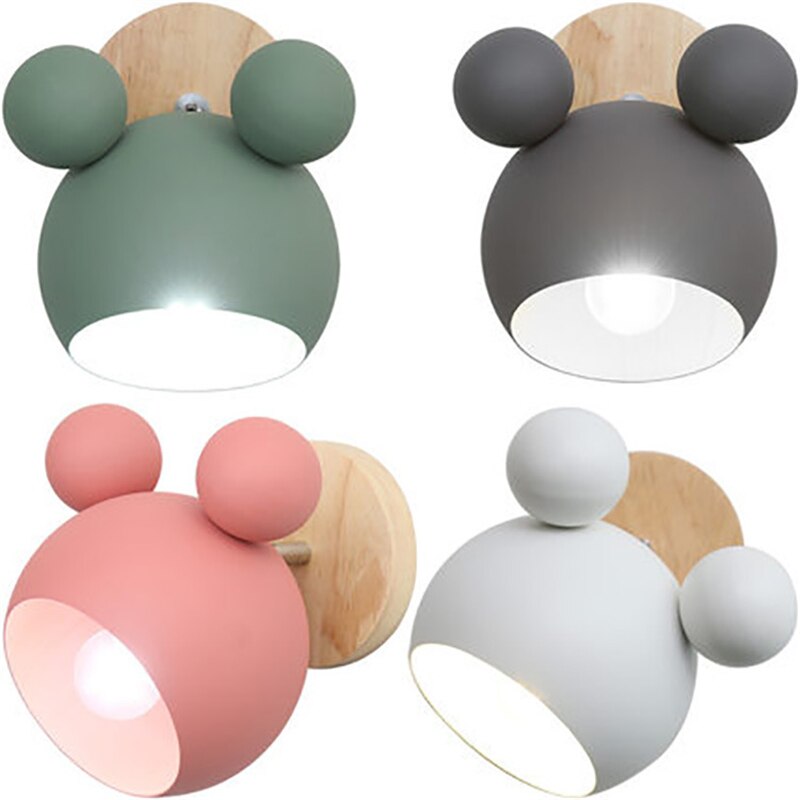 LumièreScandi - Applique LED Enfantine au Design Scandinave - Rynova