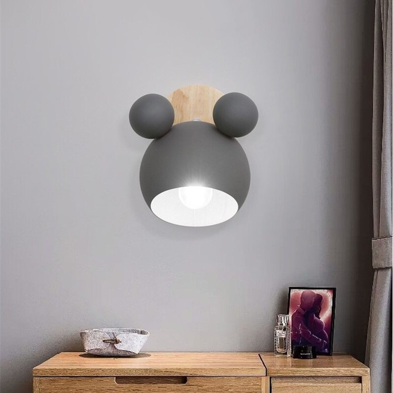 LumièreScandi - Applique LED Enfantine au Design Scandinave - Rynova