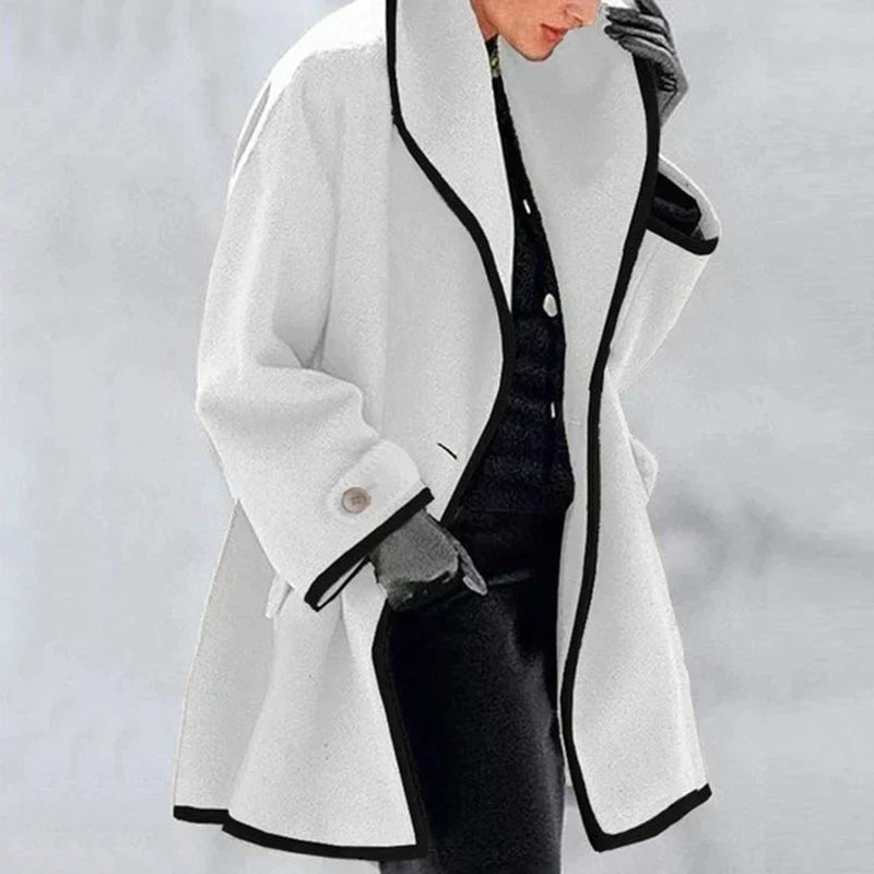 Élégance Parisienne - Trenchcoat blanc Clara pour un style intemporel - Rynova